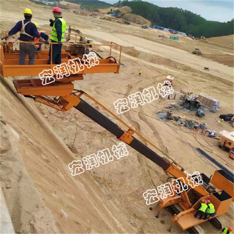 建筑工程專用護(hù)坡錨固鉆機(jī)，高邊坡鉆機(jī)